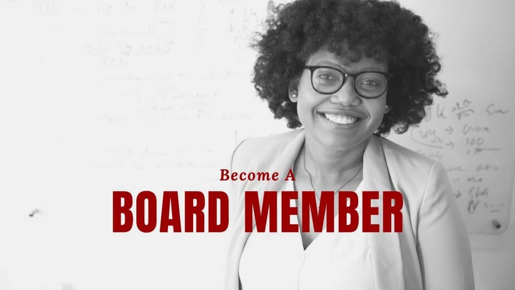 Board Recruitment 2020
Sit on our board of directors. 