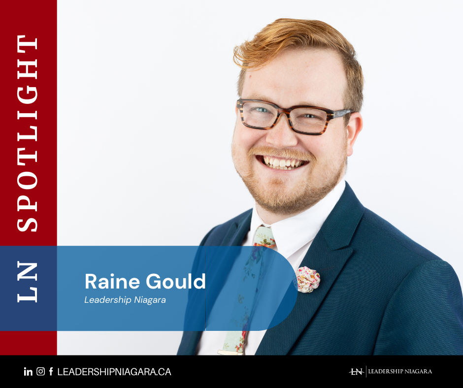 Raine Gould, Social Media & Marketing Coordinator for Leadership Niagara