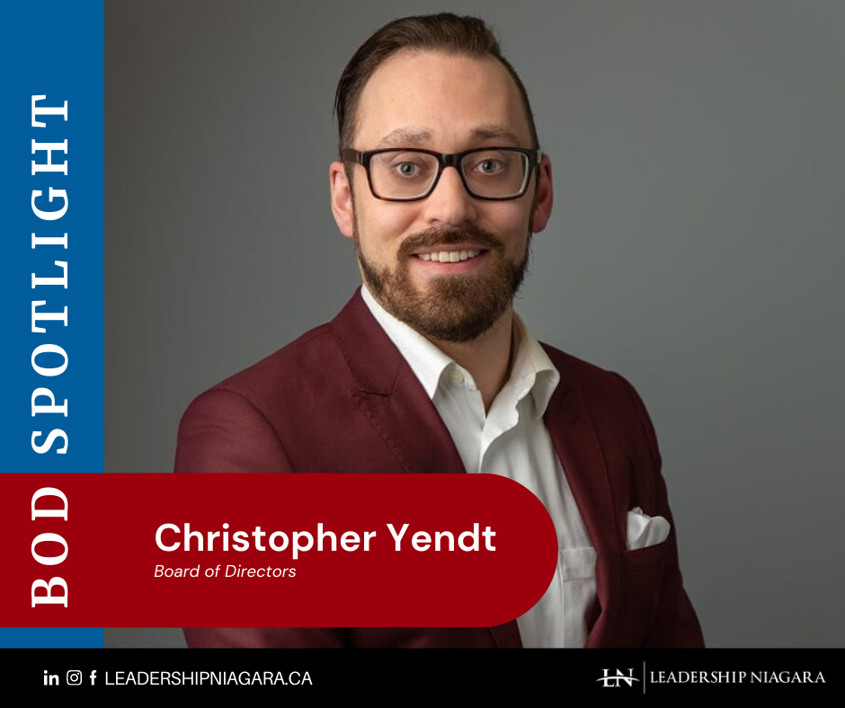 Christopher Yendt 2021 Board of Directors