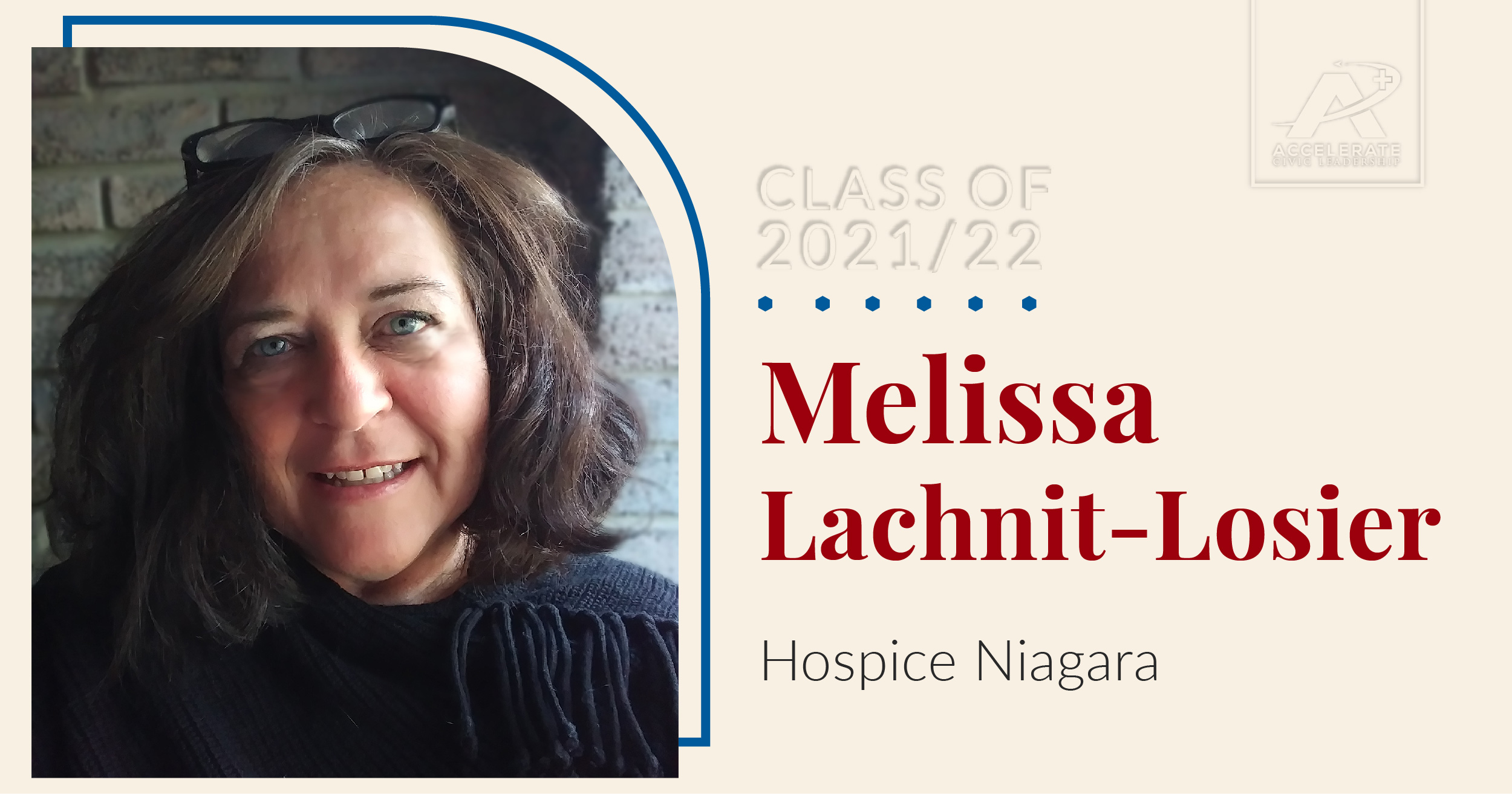 Leader spotlight for Melissa Lachnit Losier, Marketing Manager, Hospice Niagara