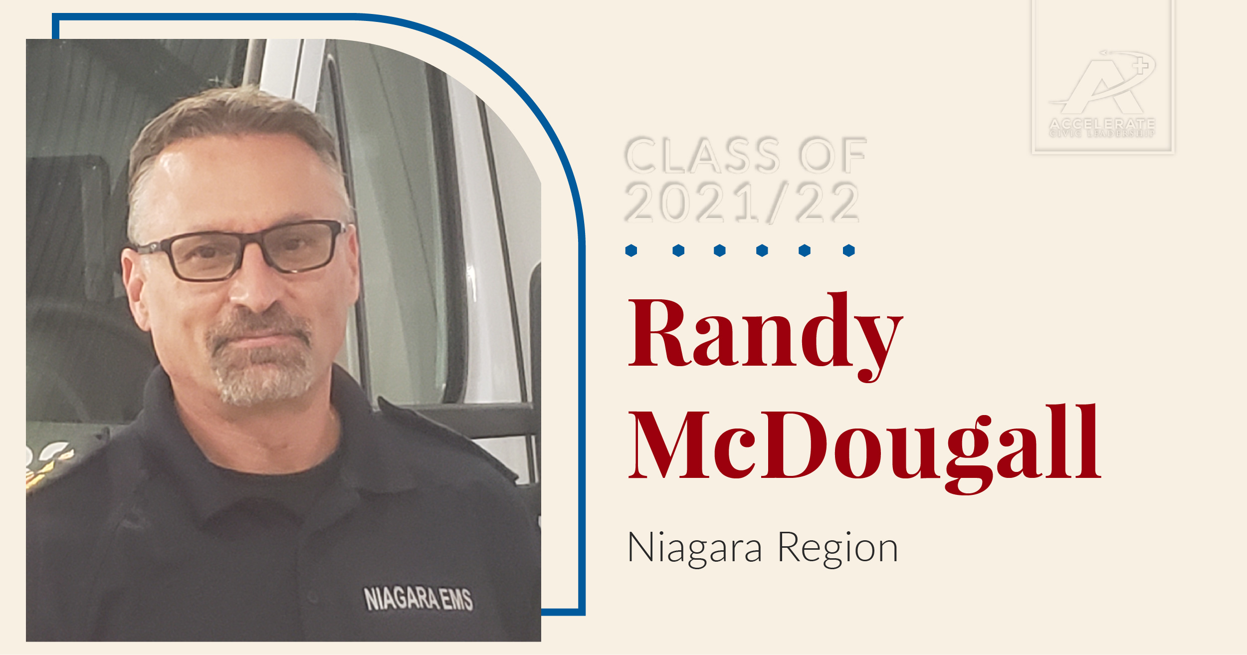 Leader Spotlight for Randy McDougall with Niagara Emergency Medical Services