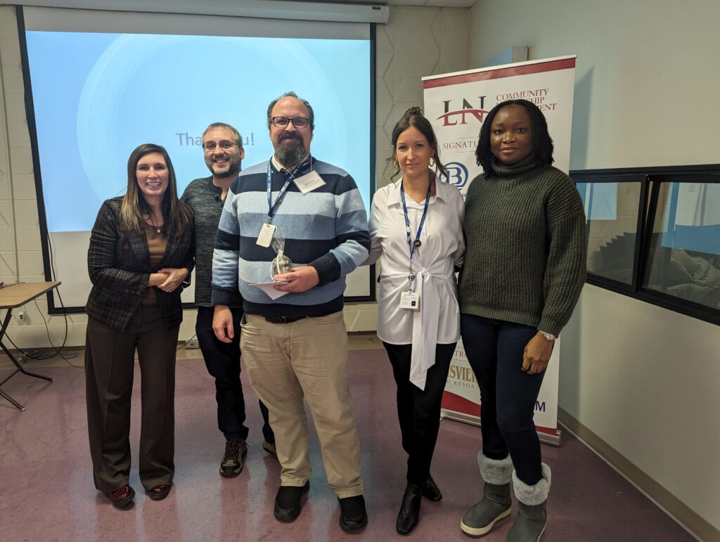 Members of Leadership Niagara's class of 2023-2024 standing together.